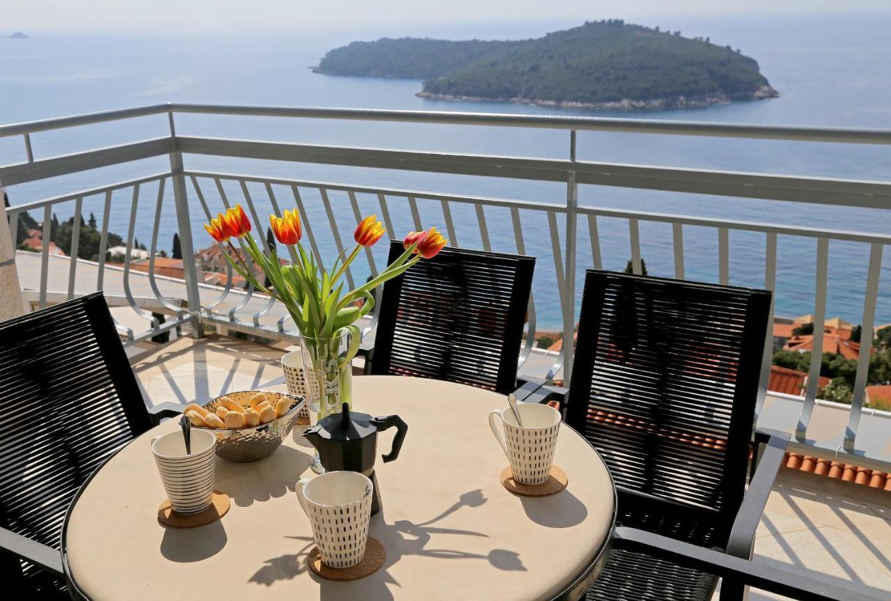 Spacious 2 Bedroom Apt Luxeview- Oldtownview, 10Min To Town Dubrovnik Exteriör bild
